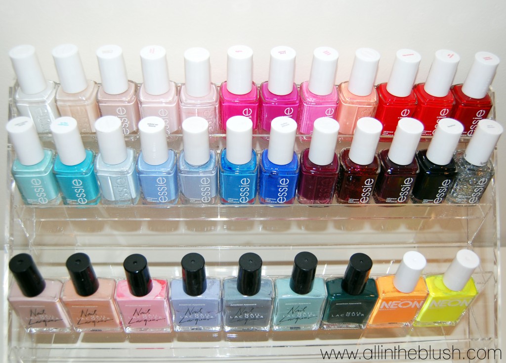 How To: Organize Your Nail Polish - All In The Blush