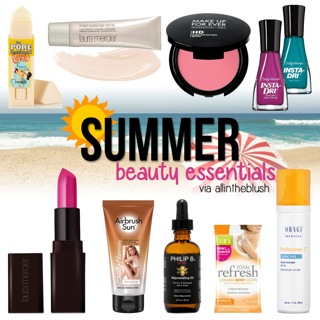 Summer 2015 Beauty Essentials - All In The Blush