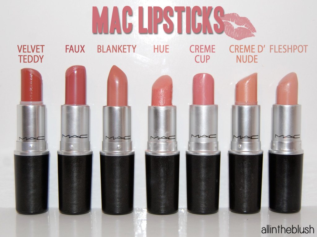 MAC Nude Lipstick Swatches & Review