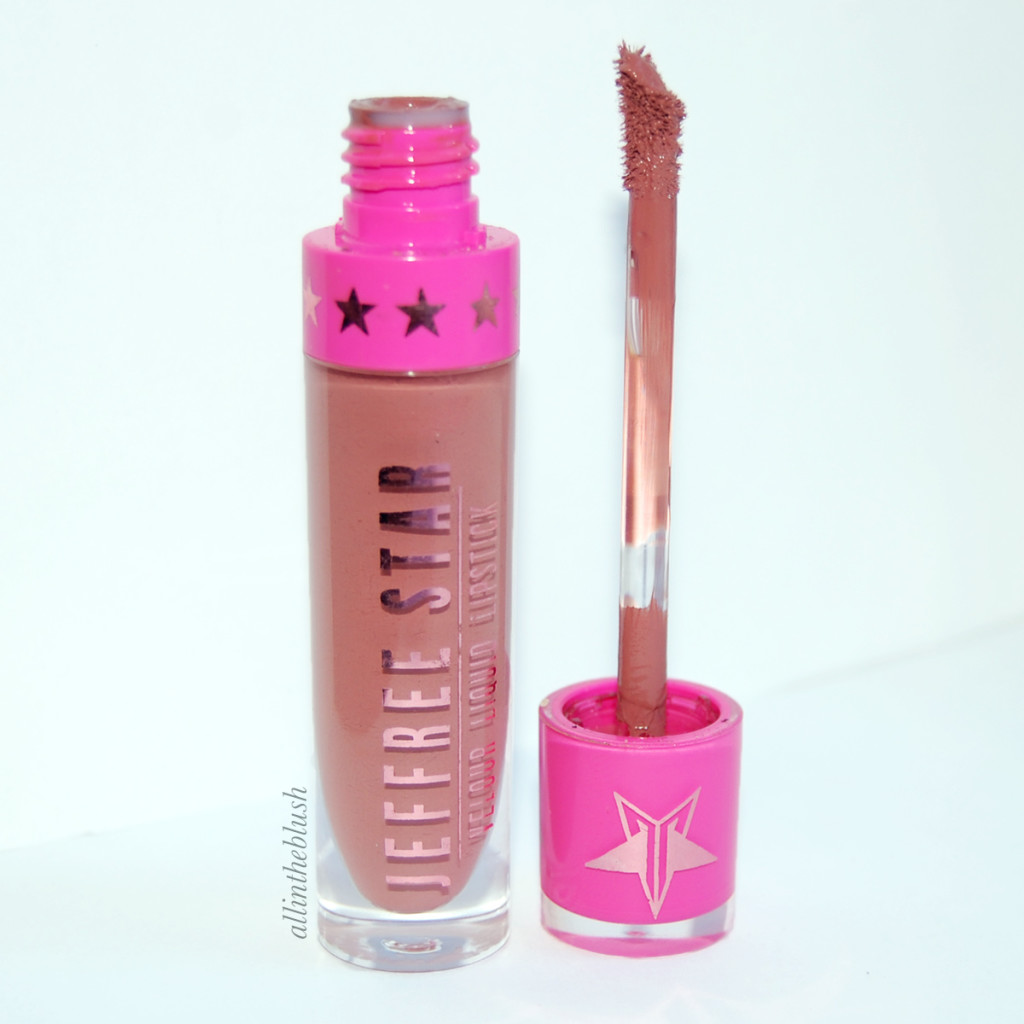 Jeffree Star Velour Liquid Lipstick In Celebrity Skin Review And Swatches All In The Blush
