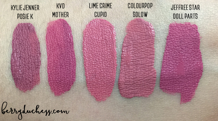 Anastasia Beverly Hills Lovely Liquid Lipstick Dupes - All In The Blush