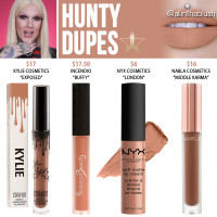 Jeffree Star Hunty Velour Liquid Lipstick Prediction Dupes - All In The ...