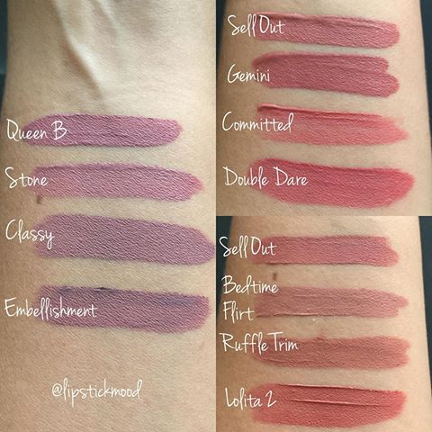 Too Faced Queen B Melted Matte Liquid Lipstick Dupes