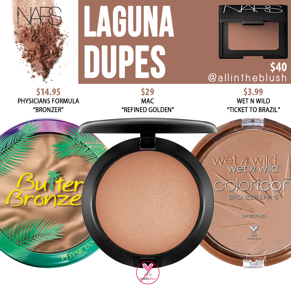 NARS Cosmetics Laguna Bronzer Dupes - All In The Blush