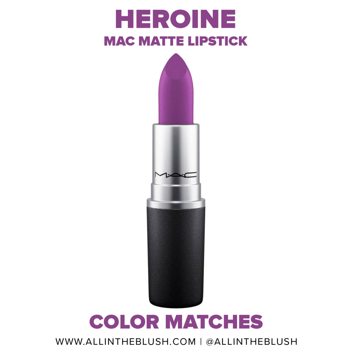 MAC Heroine Lipstick Dupes