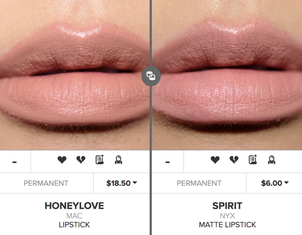 MAC Honeylove Lipstick Dupes