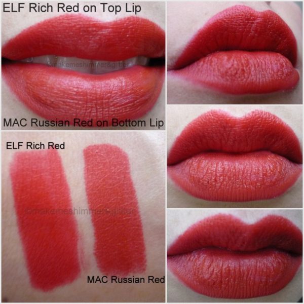 MAC Russian Red Lipstick Dupes - All In The Blush