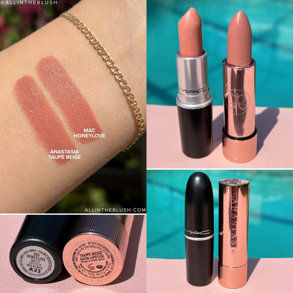 MAC Honeylove Lipstick Dupes