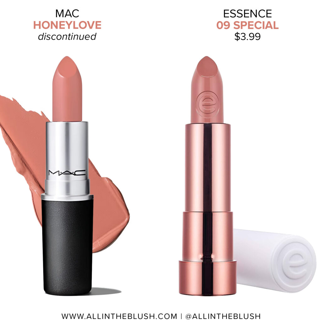 MAC Honeylove Lipstick Dupes