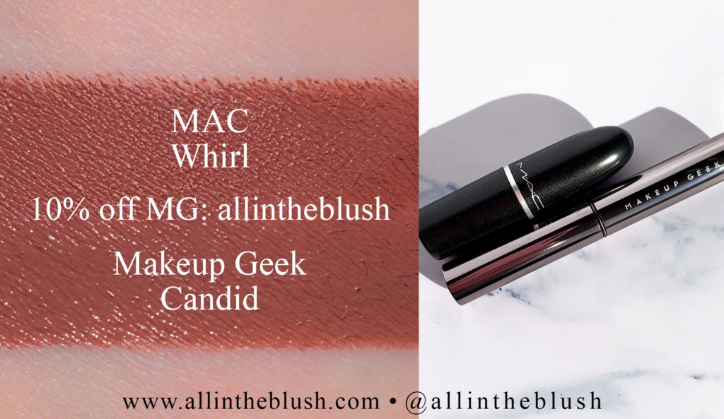 MAC Whirl Lipstick Dupes