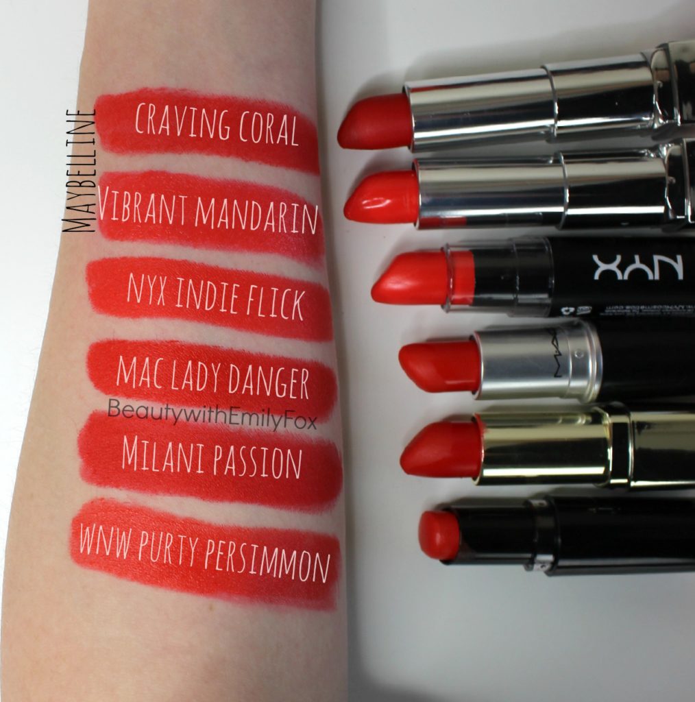 MAC Lady Danger Lipstick Dupes - All In The Blush