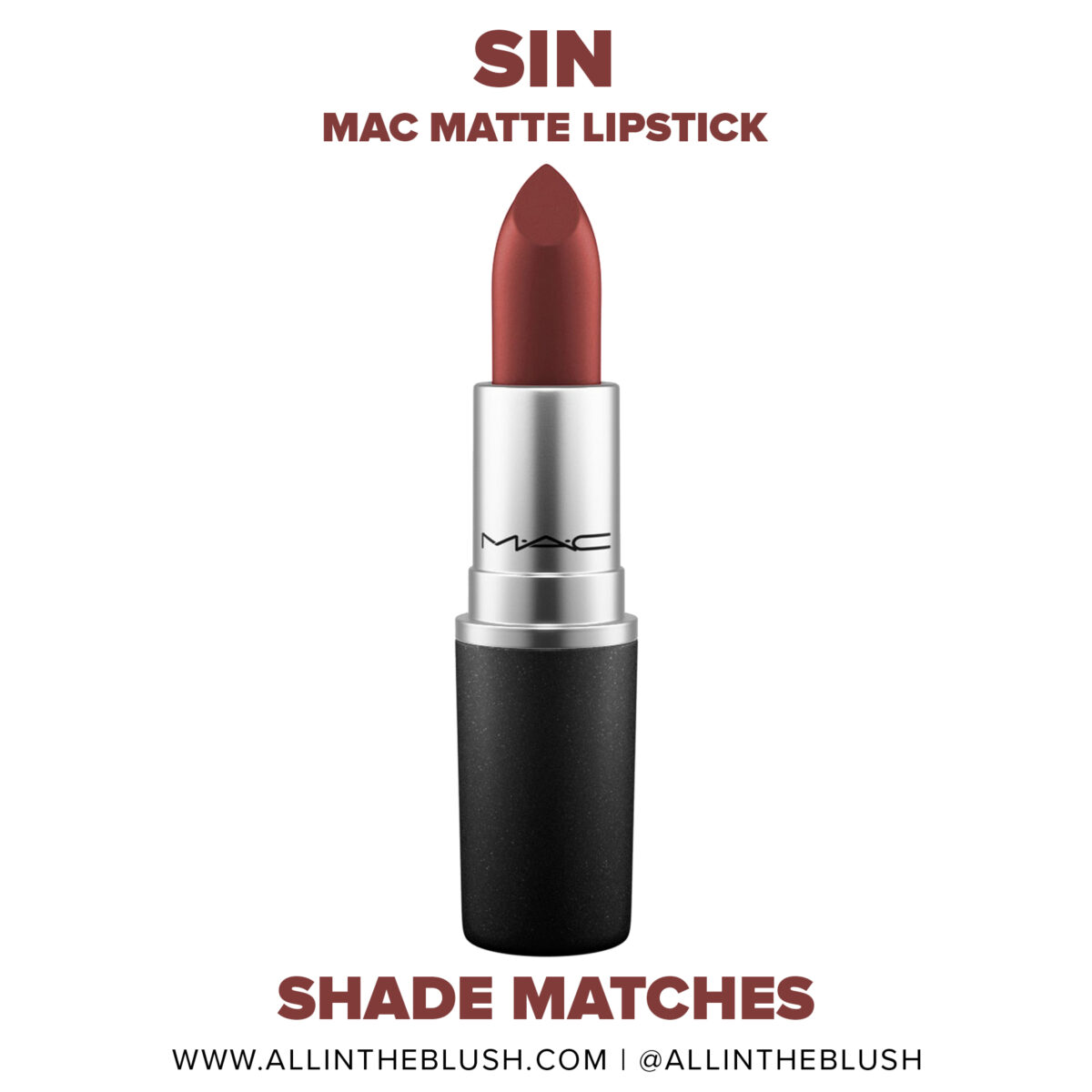 MAC Sin Lipstick Dupes