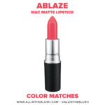 MAC Ablaze Lipstick Dupes