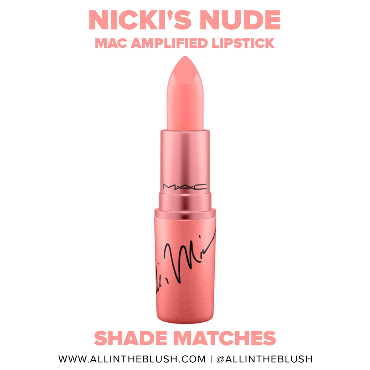 MAC Nicki's Nude Lipstick Dupes