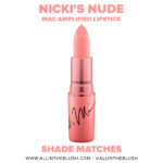 MAC Nicki’s Nude Lipstick Dupes