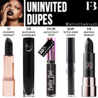 uninvited dupes fenty stunna lip paint beauty