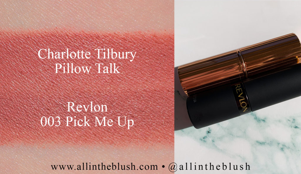 Charlotte Tilbury Pillow Talk Matte Revolution Lipstick Dupes