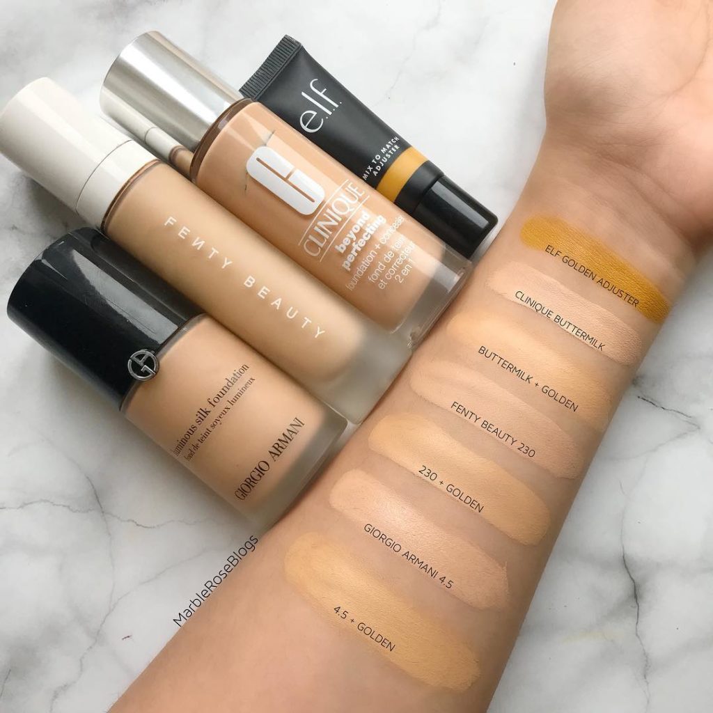 Fenty Beauty Pro Filt R Soft Matte Longwear Foundation Dupes All In The Blush