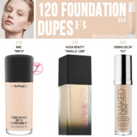 fenty dupes foundation beauty longwear matte soft pro