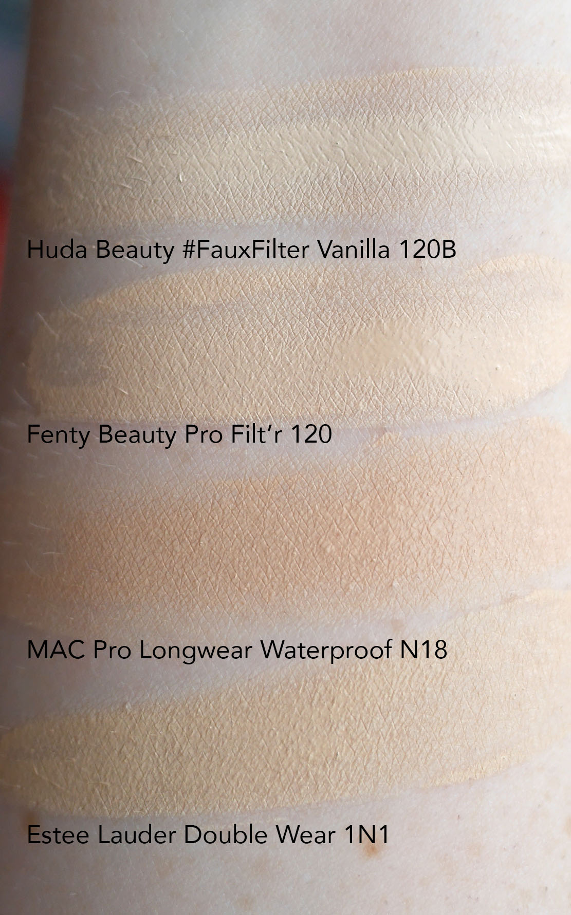 Fenty Beauty 120 Pro Filt R Soft Matte Longwear Foundation Dupes All