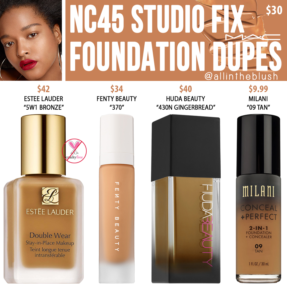 mac studio fix fluid foundation shades