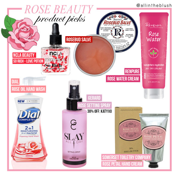 My Favorite Rose Beauty Products All In The Blush 
