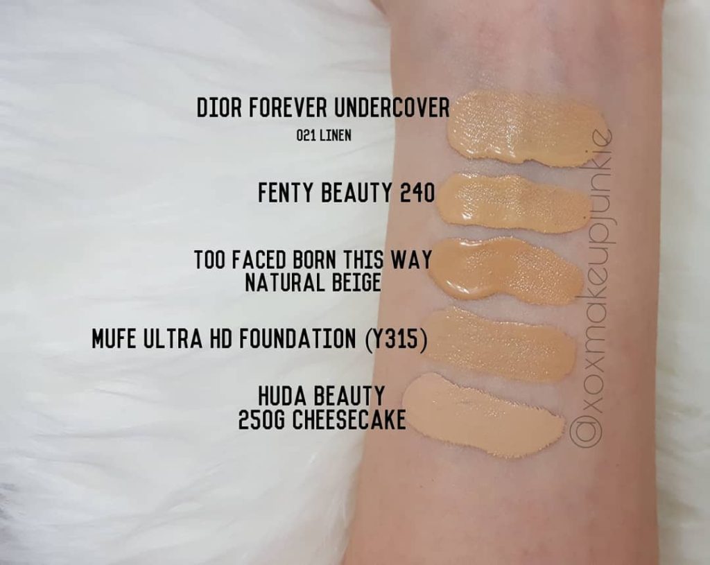 Fenty Beauty 240 Pro Filt'r Soft Matte Longwear Foundation Dupes