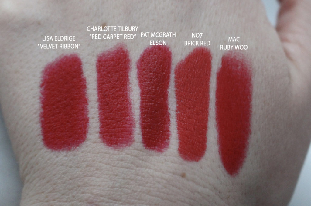 Lisa Eldridge Velvet Ribbon Lipstick Dupes