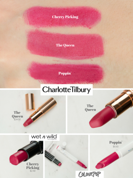 Charlotte Tilbury The Queen Matte Revolution Lipstick Dupes - All In ...