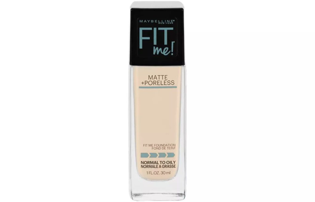 Maybelline 110 Porcelain FIT ME! Matte + Poreless Foundation Dupes ...