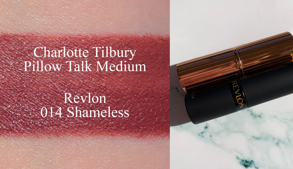 Charlotte Tilbury Pillow Talk Medium Matte Revolution Lipstick Dupes