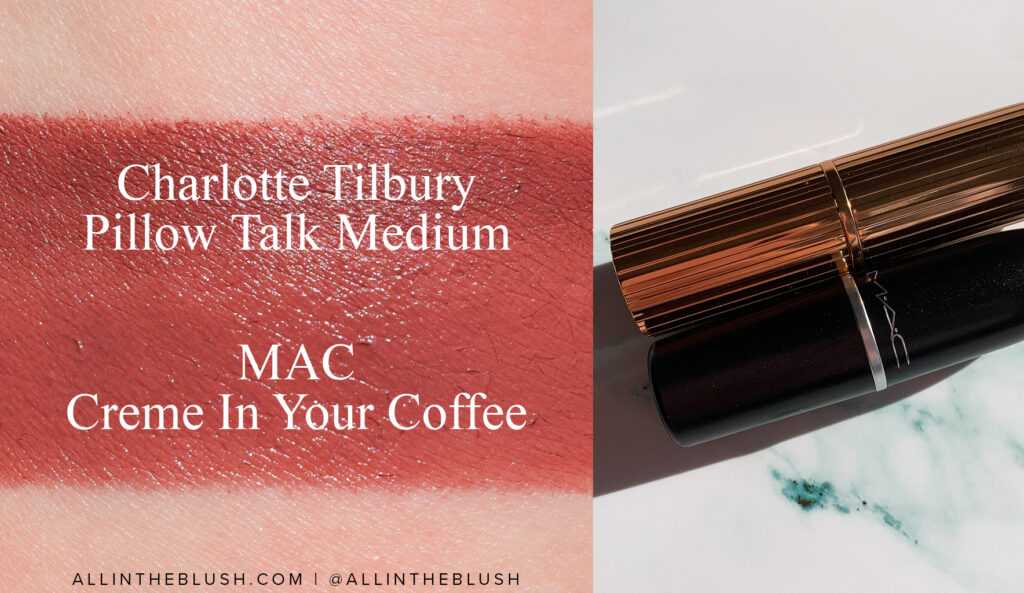 Charlotte Tilbury Pillow Talk Medium Matte Revolution Lipstick Dupes