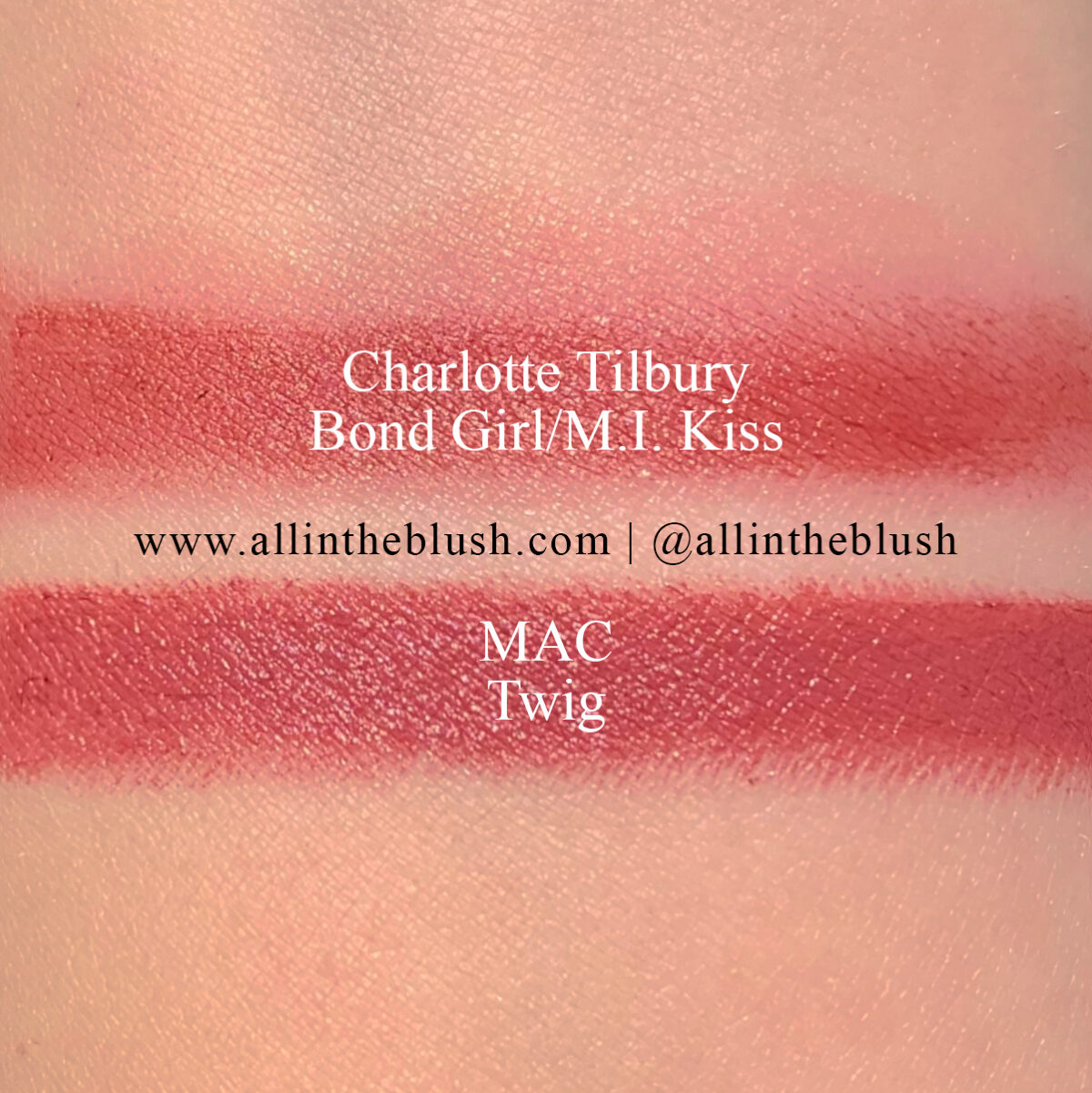 Charlotte Tilbury Bond Girl Matte Revolution Lipstick Dupes All In