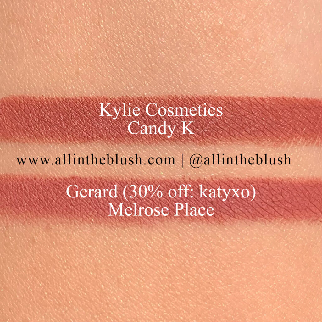 Kylie Cosmetics Reformulated Lip Liner Dupes