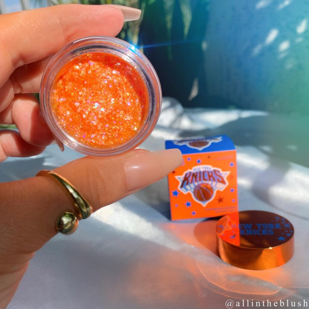 NEW City That Never Sleeps Glitter Gel from the ColourPop x NY Knicks ...