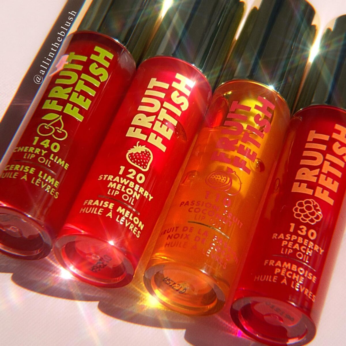 Milani Fruit Fetish Lip Oil Review & Swatches - All In The Blush