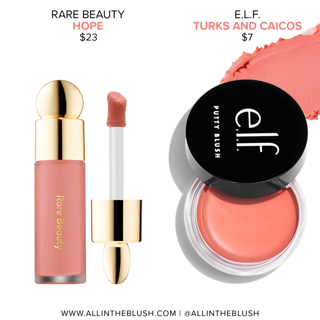 Rare Beauty Hope Soft Pinch Liquid Blush Dupes