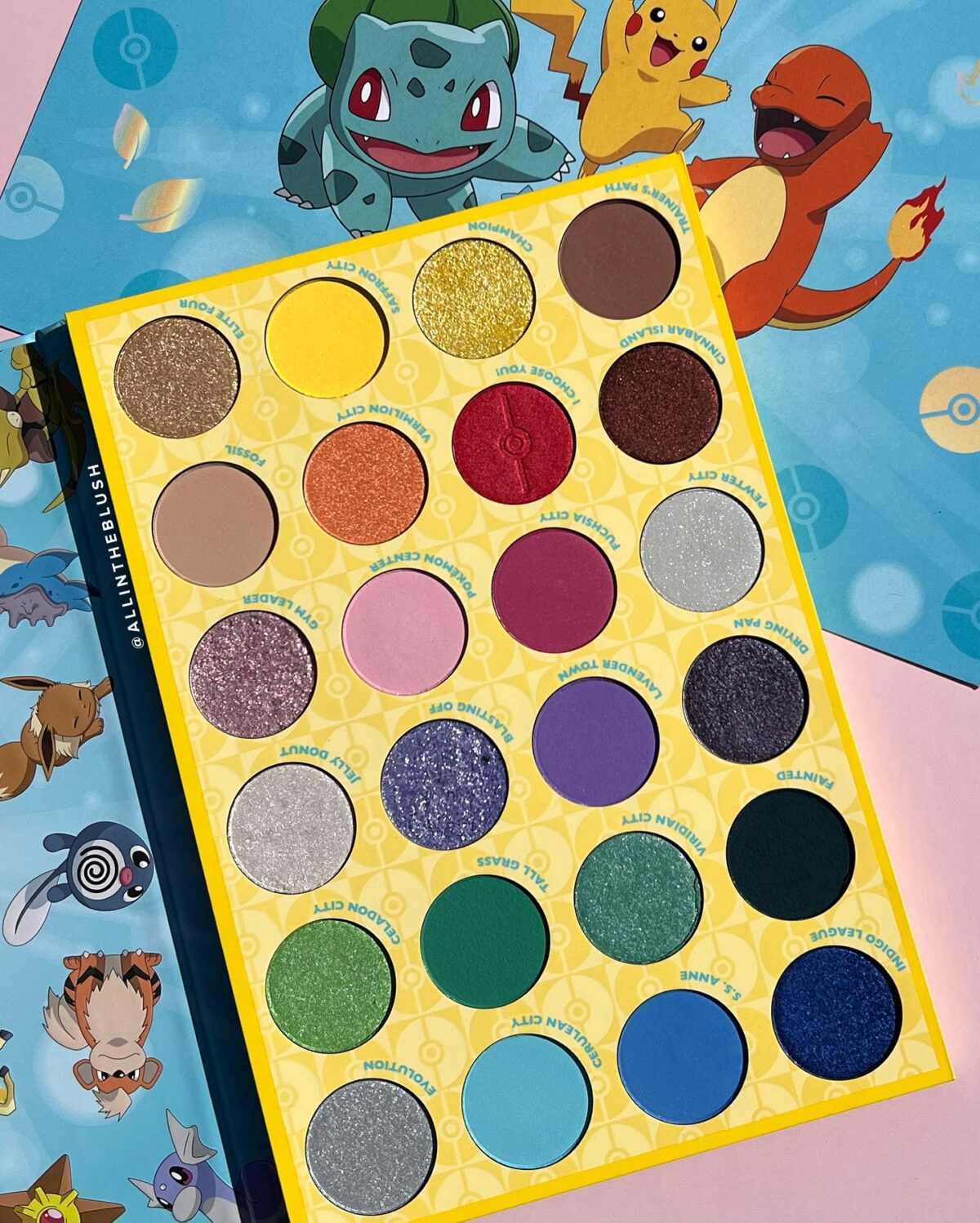 Pokemon x ColourPop Pallet Town Eyeshadow Palette