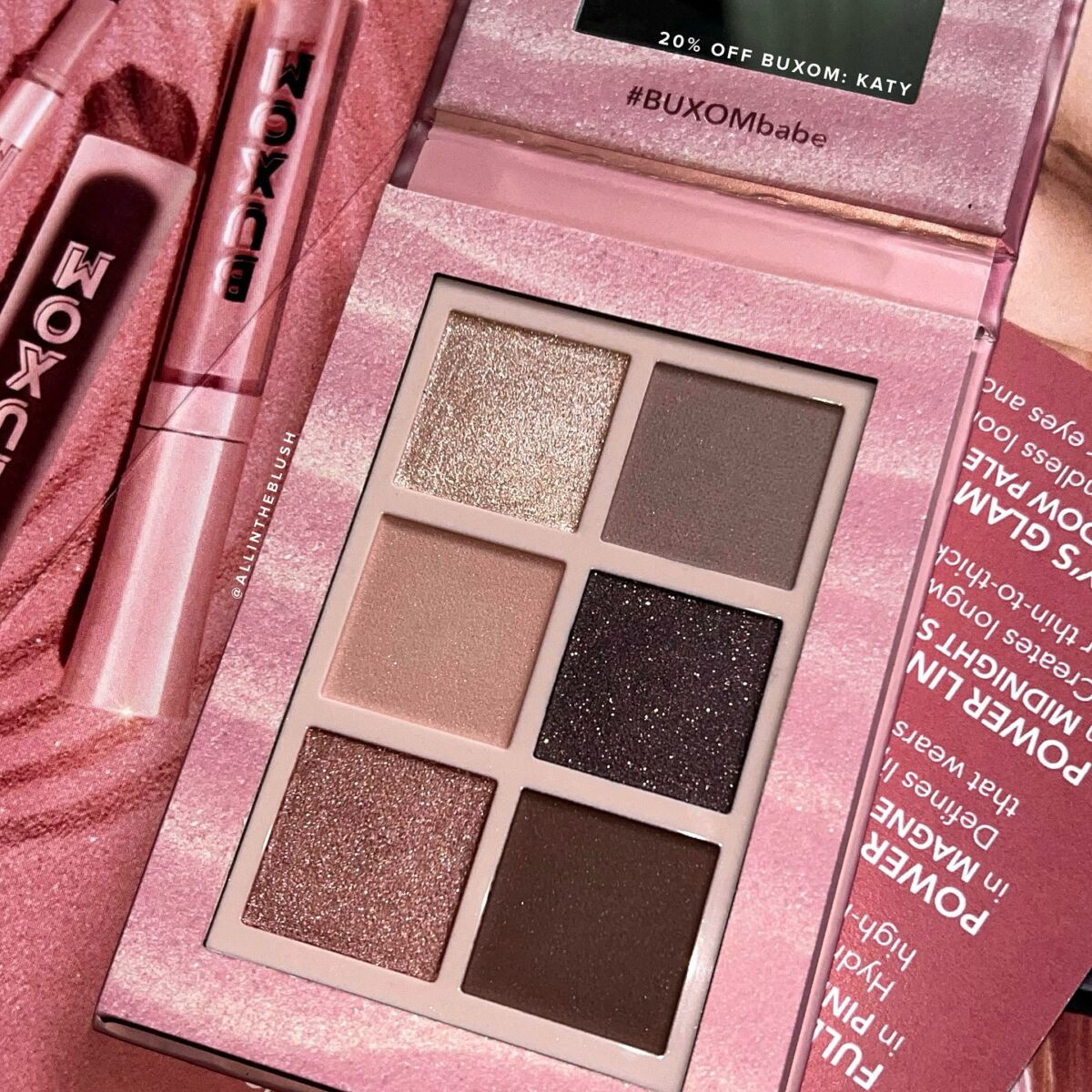 New + Limited Edition: Buxom Dolly's Glam Getaway Eyeshadow Palette