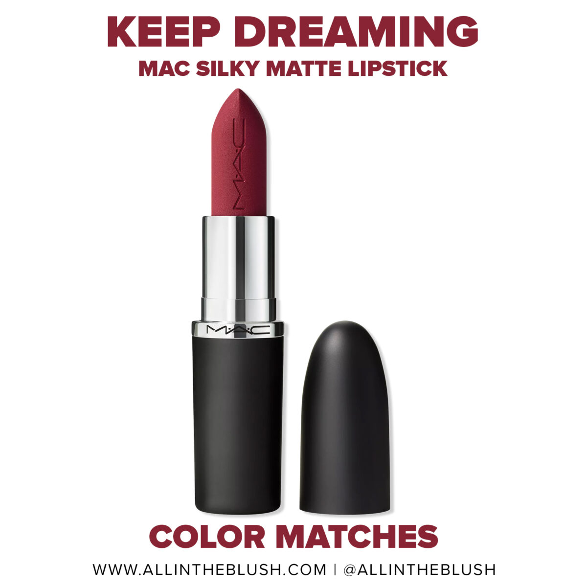 MAC Keep Dreaming Lipstick Dupes