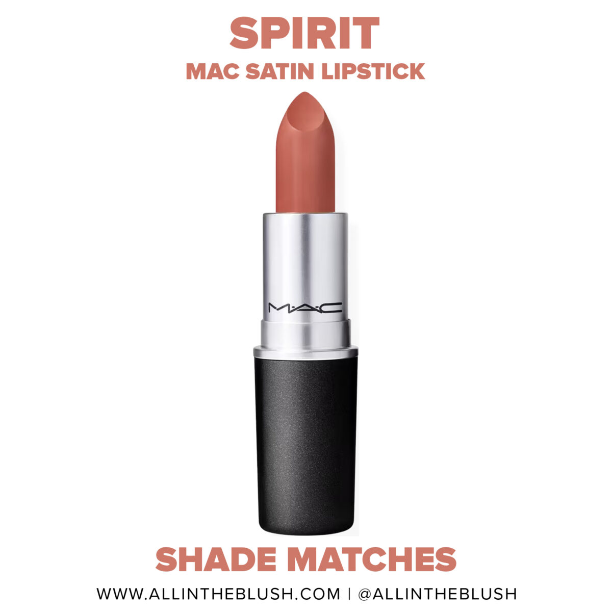 MAC Spirit Lipstick Shade Matches